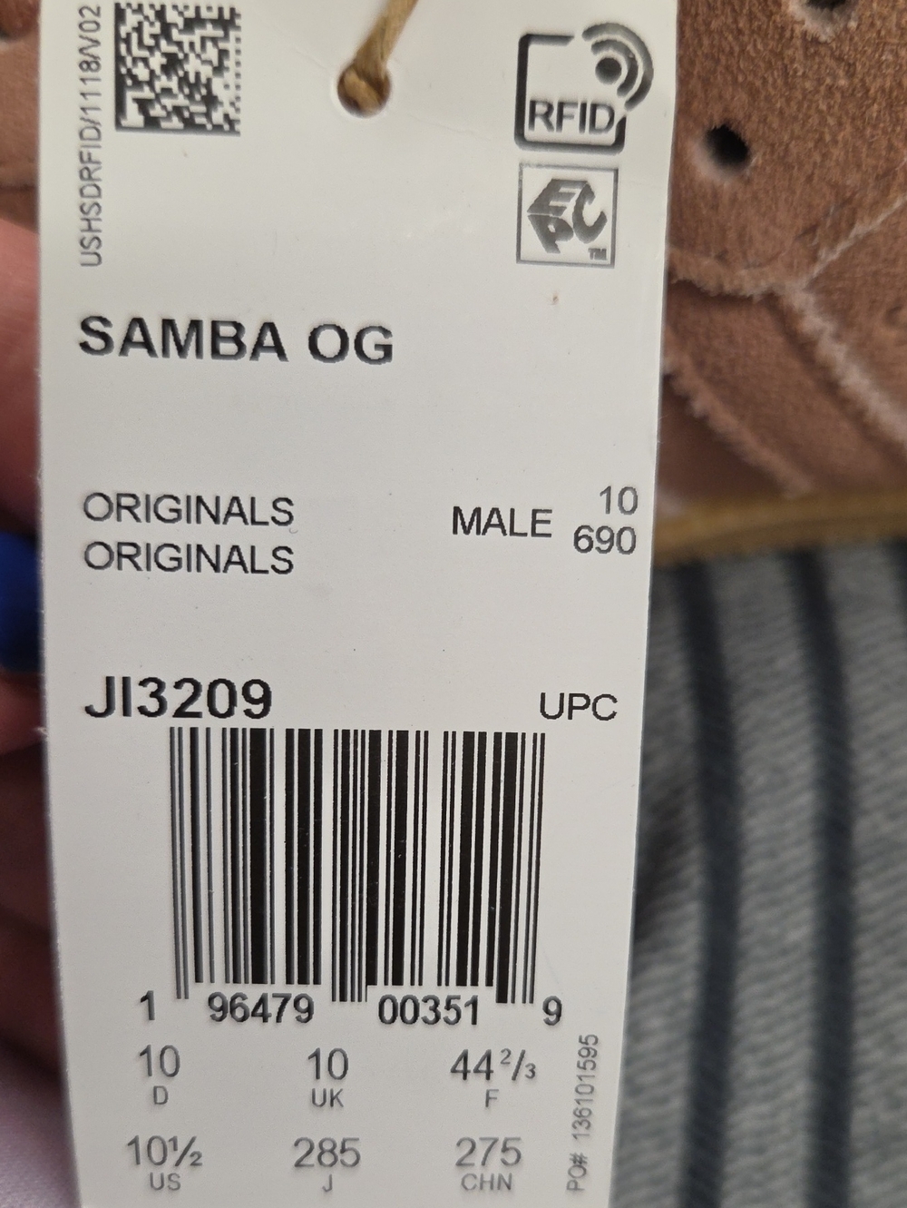 adidas Originals Samba OG Sneakers - Clay